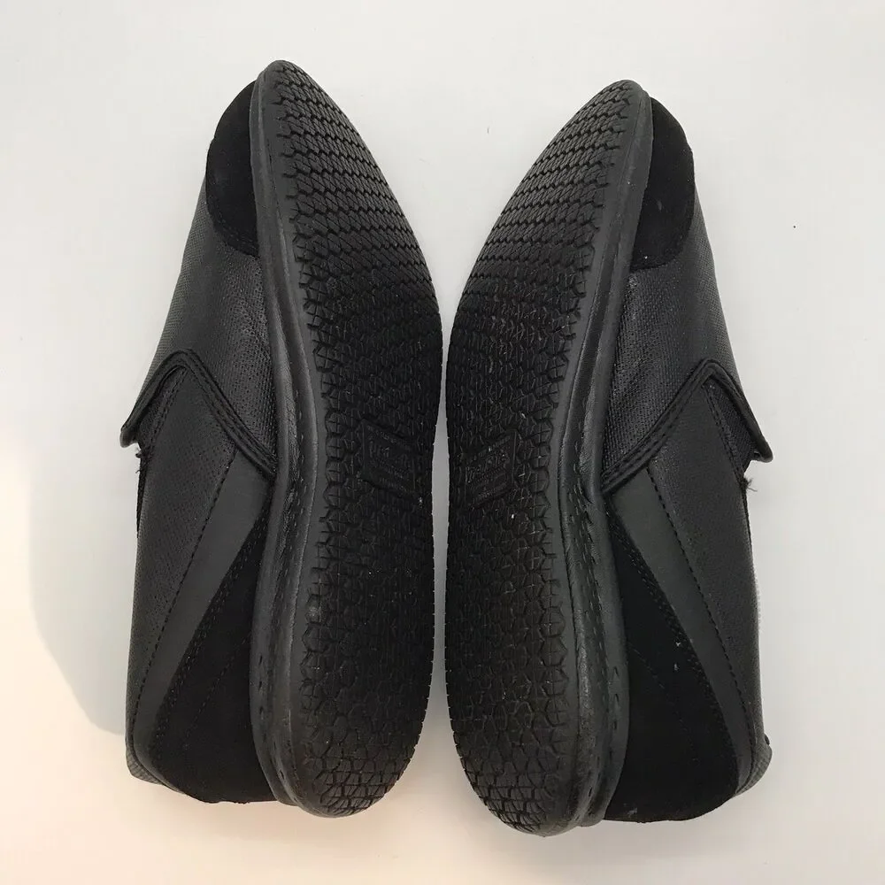 Tredsafe Sara II Slip & Oil Resistant Shoes Women's 9 Black Food Service Slip-On